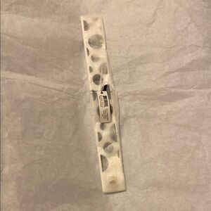 Stylish Black and White Polka Dot Snap Bracelet